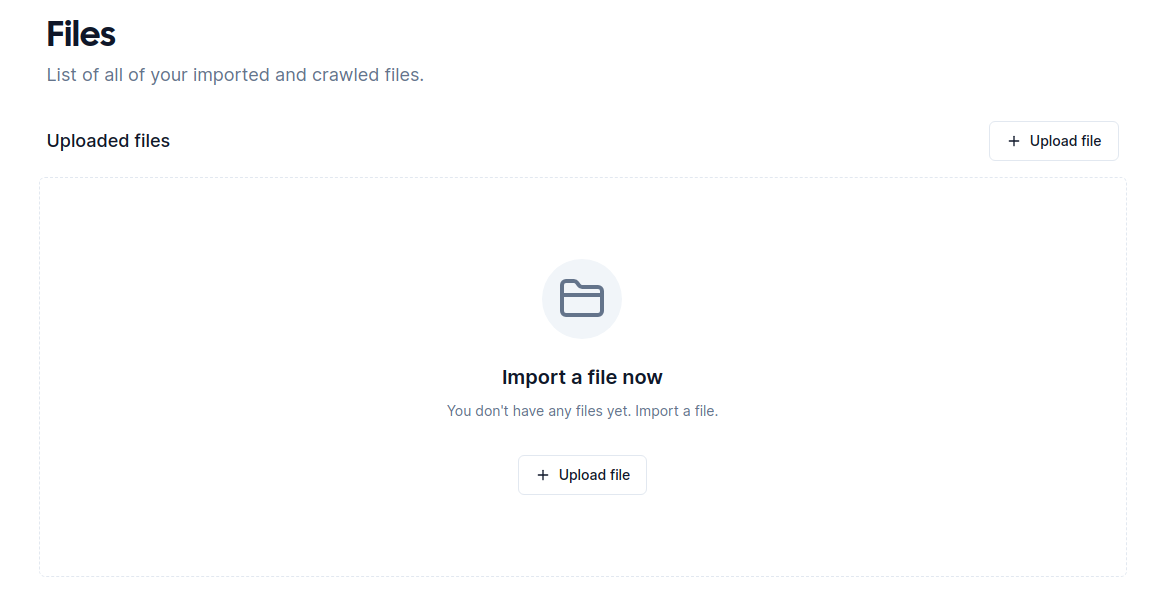 OpenAssistantGPT File Upload Form An image showing OpenAssistantGPT file upload form